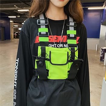 Amazon.com: CZDLDNXS Multi-Pocket Chest Rig Bag Reflective